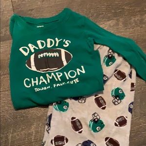 Kids long sleeve pajamas